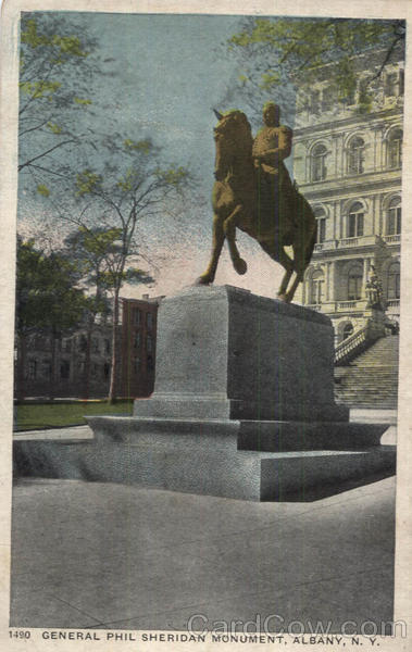 General Phil Sheridan Monument Albany New York