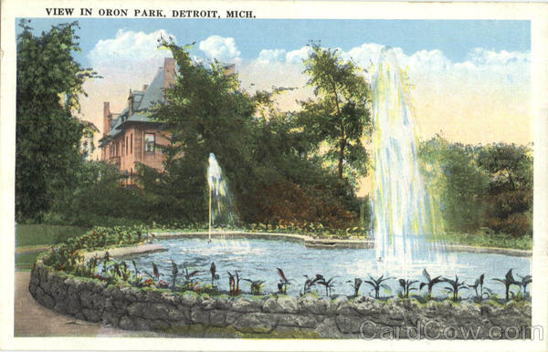 View In Oron Park Detroit Michigan