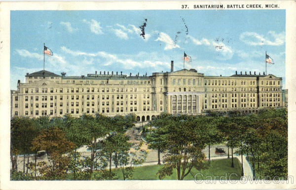 Sanitarium Battle Creek Michigan