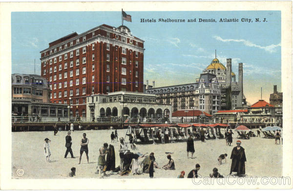 Hotels Shelbourne And Denis Atlantic City New Jersey