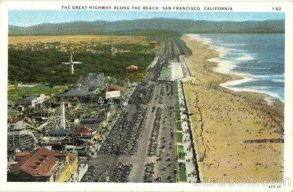 The Great Highway Along The Beach San Francisco California
