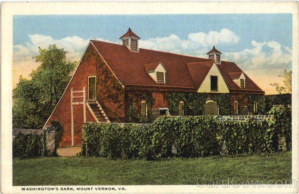 Washington's Barn Mount Vernon Virginia