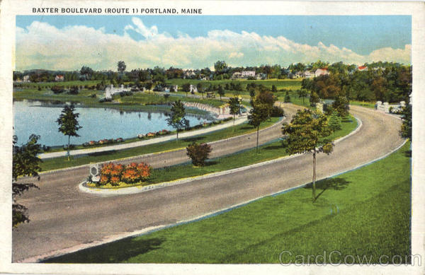 Baxter Boulevard Portland Maine