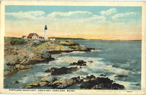 Portland Headlight, Casco Bay Maine