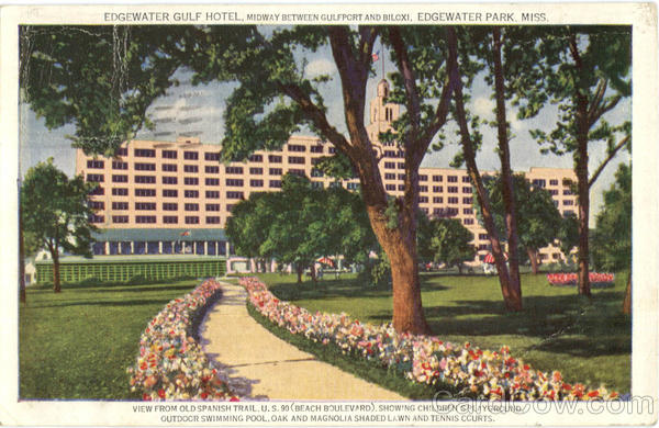 Edgewater Gulf Hotel Edgewater Park Mississippi
