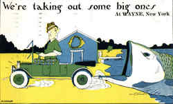 We're Taking Out Some Big Ones Postcard