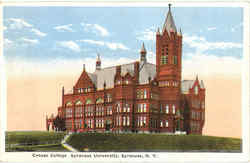 Crouse College Syracuse University Postcard