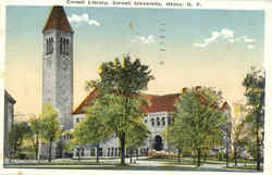 Cornell Library, Cornell University Ithaca, NY Postcard Postcard