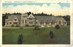 The Lodge Howe Caverns, NY Postcard Postcard