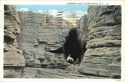 Cooper's Cave Glens Falls, NY Postcard Postcard