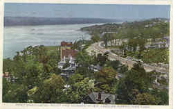 Fort Washington Point And Hudson River Postcard