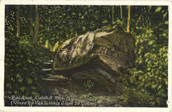 Rip's Rock, Catskill Mts Postcard