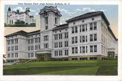 New Masten Park High School Postcard