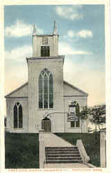 First Cong. Church Nantucket, MA Postcard Postcard