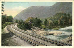 Between Chester And Huntington In The Berkshires Postcard