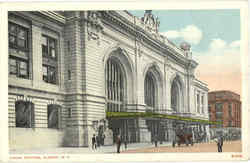 Union Station Albany, NY Postcard Postcard
