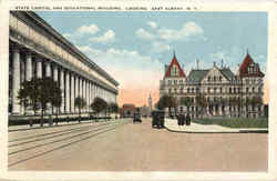 State Capitol And Educational Building Postcard