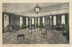 Reception Room Albany, NY Postcard Postcard