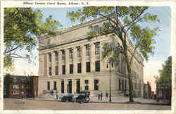 Albany County Court House Postcard