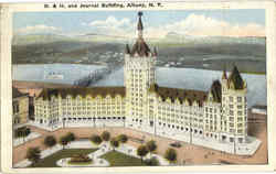 D. & H. And Journal Building Postcard
