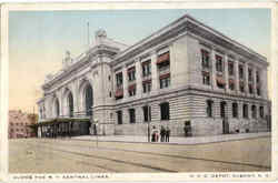 N. Y. C. Depot Albany, NY Postcard Postcard