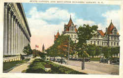 State Capitol And Educational Building Postcard