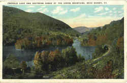 Emerald Lake And Southern Range Of The Green Mountains Dorset, VT Postcard Postcard