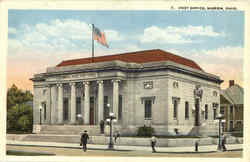 Post Office Marion, OH Postcard Postcard