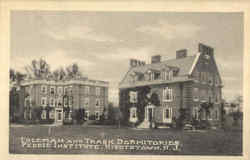 Coleman And Trask Dormitories, Peddie Institute Hightstown, NJ Postcard 