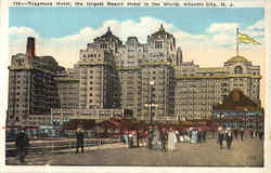 Traymore Hotel Atlantic City, NJ Postcard Postcard