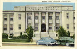 Ashland County Courthouse Postcard