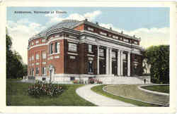 Auditorium, University of Illinois Postcard