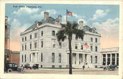 Post Office Pensacola, FL Postcard Postcard