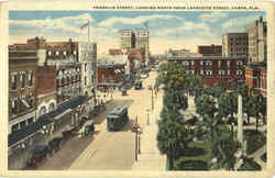 Franklin Street Tampa, FL Postcard Postcard