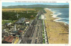 The Great Highway Along The Beach Postcard