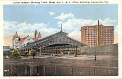 Union Station Louisville, KY Postcard Postcard