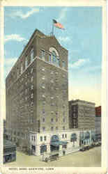 Hotel Bond Hartford, CT Postcard Postcard