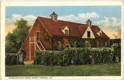 Washington's Barn Mount Vernon, VA Postcard Postcard
