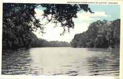 Shenandoah River South Of Elkton Scenic, VA Postcard Postcard