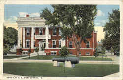 Army Y. M. C. A Fort Monroe, VA Postcard Postcard