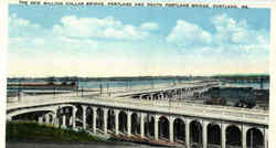 The New Million Dollar Bridge Postcard