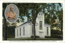 The Village Congregational Church Franklin, NH Postcard Postcard