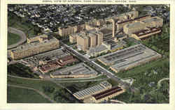 Aerial View Of National Cash Register Co. Postcard