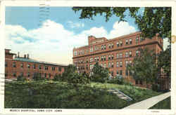 Mercy Hospital Iowa City, IA Postcard Postcard