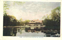 Lincoln Park Boat House Chicago, IL Postcard Postcard