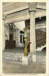 Stairway Old St. Louis Hotel Postcard
