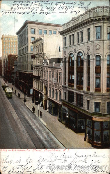 Westminster Street Providence Rhode Island