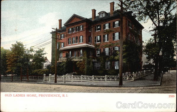 Old Ladies Home Providence Rhode Island