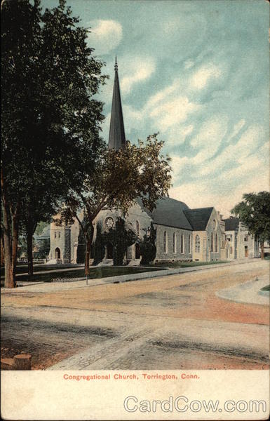 Street View of Congregational Church Torrington Connecticut