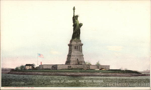 Statue of Liberty in New York Harbor
